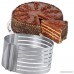 Cake Ring Mold ixaer Adjustable Round Stainless Steel DIY Mousse Cake Ring Mold Layer Slicer Cutter - B07G9WSRW5